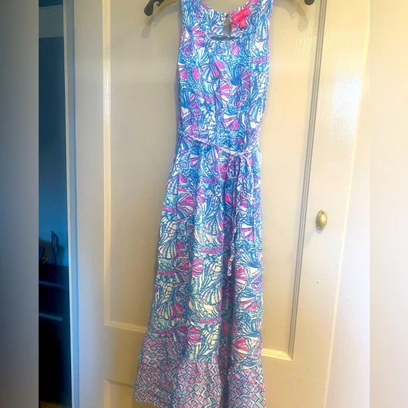 Lilly Pulitzer for Target Dresses Girls Lilly Pulitzer For Target Maxi Dress Size 416 Xl Perfect Condition Poshmark